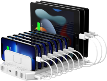 10-Port USB Charger for Multiple Device