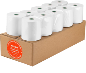 Thermal Paper 80MM 3 1/8 x 230ft, 10 Rolls Paper Receipt